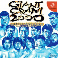 Giant Gram 2000: All Japan Pro Wrestling 3 JP Sega Dreamcast  box art